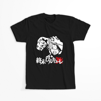 Koszulka Czarna Record Of Ragnarok WYBIERZ KOLOR KOSZULKI I FASON