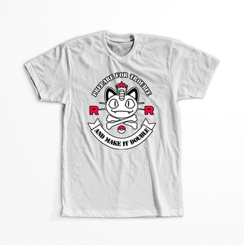 Koszulka Biała - Pokemon - WYBIERZ KOLOR KOSZULKI I FASON