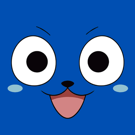 Koszulka Niebieska Fairy Tail - WYBIERZ KOLOR KOSZULKI I FASON