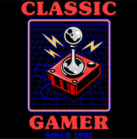 Koszulka Classics gamer WYBIERZ KOLOR KOSZULKI I FASON