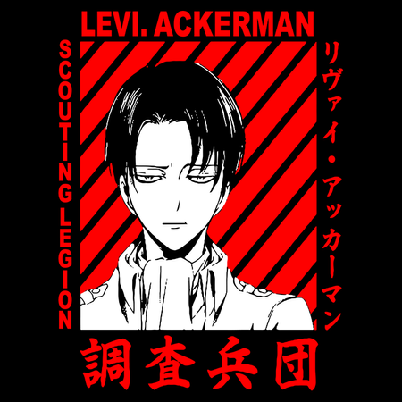 Koszulka Czarna Attack on titan WYBIERZ KOLOR KOSZULKI I FASON