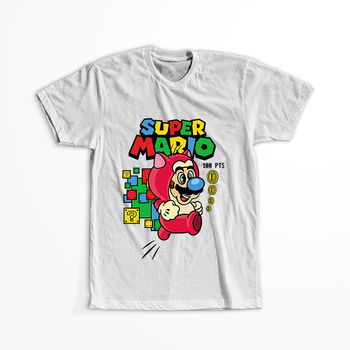 Koszulka Super Mario Bros. WYBIERZ KOLOR KOSZULKI I FASON