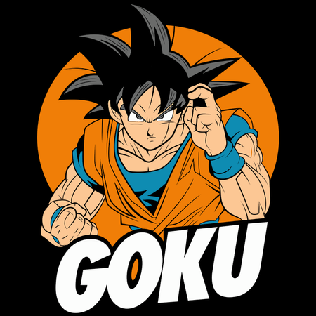 Koszulka Czarna Dragon Ball - WYBIERZ KOLOR KOSZULKI I FASON