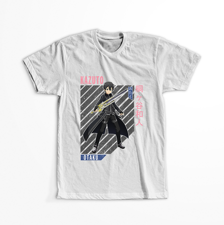 Koszulka Biała Sword Art Online WYBIERZ KOLOR KOSZULKI I FASON