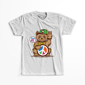 Koszulka Maneki Neko WYBIERZ KOLOR KOSZULKI I FASON