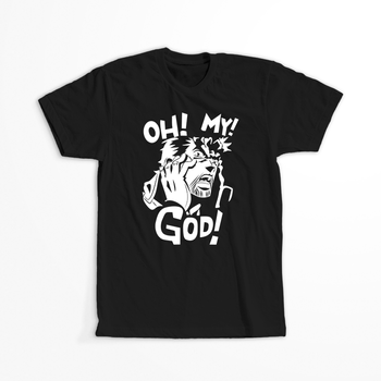 Koszulka Czarna JOJO's Bizarre Adventure - WYBIERZ KOLOR KOSZULKI I FASON