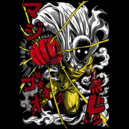 Torba z uszami z One-Punch Man