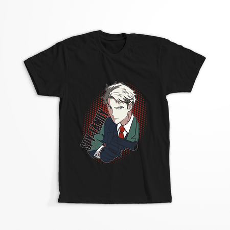 Koszulka Czarna Spy X Family - WYBIERZ KOLOR KOSZULKI I FASON