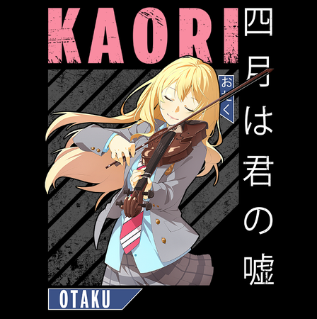 Koszulka Biała Your Lie in April WYBIERZ KOLOR KOSZULKI I FASON