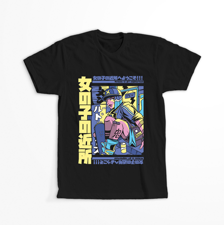 Koszulka Skater KOLOR KOSZULKI I FASON