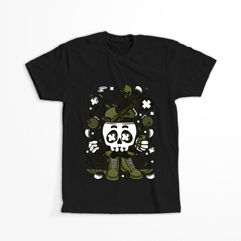 Koszulka Czaszka KOLOR KOSZULKI I FASON