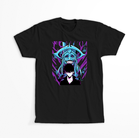 Koszulka Czarna - Solo Leveling - WYBIERZ KOLOR KOSZULKI I FASON