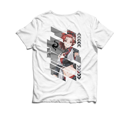 Koszulka Biała Wuthering Waves - WYBIERZ FASON I KOLOR KOSZULKI 