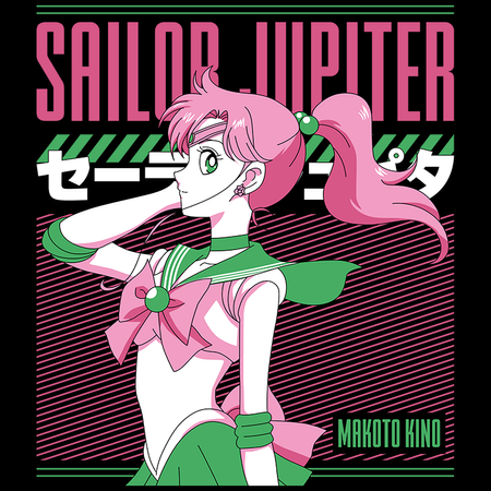 Koszulka Biała - Czarodziejka z księżyca / Sailor Moon - WYBIERZ KOLOR KOSZULKI I FASON