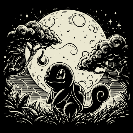 Koszulka Czarna - Pokemon - WYBIERZ KOLOR KOSZULKI I FASON