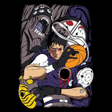 Koszulka Czarna Naruto / Boruto - WYBIERZ KOLOR KOSZULKI I FASON