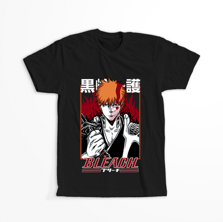 Koszulka Czarna Bleach - WYBIERZ KOLOR KOSZULKI I FASON