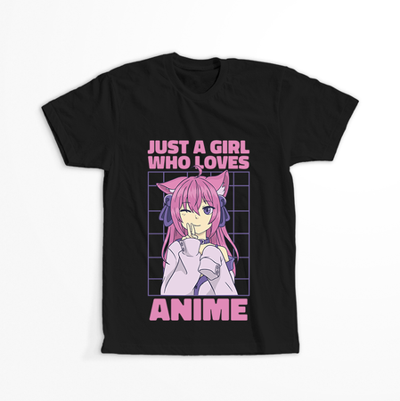 Koszulka Just a girl KOLOR KOSZULKI I FASON