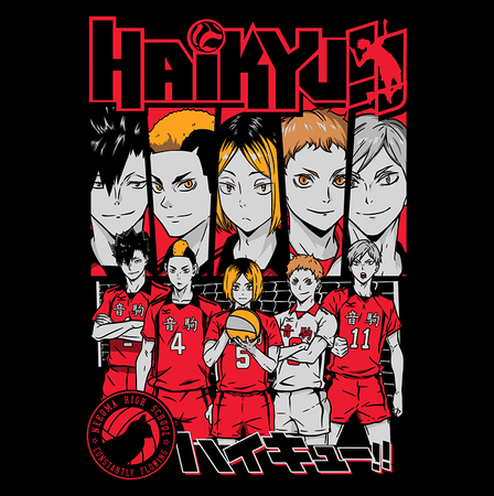 Torba z uszami z Haikyuu!!