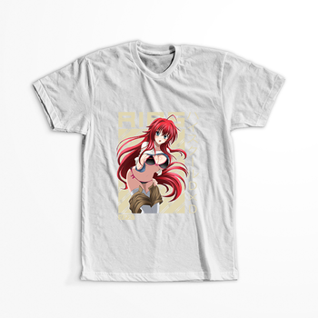 Koszulka Biała Highschool DxD - WYBIERZ KOLOR KOSZULKI I FASON