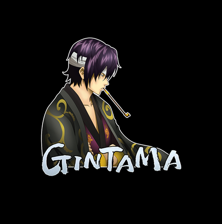 Koszulka Biała Gintama WYBIERZ KOLOR KOSZULKI I FASON