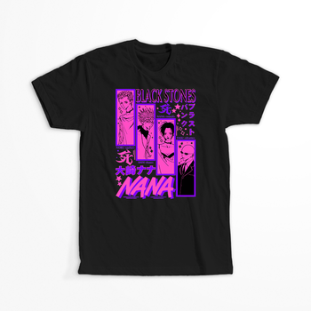 Koszulka Czarna Nana - WYBIERZ KOLOR KOSZULKI I FASON