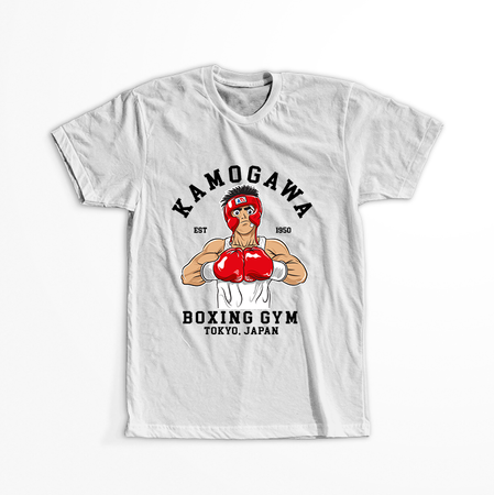 Koszulka Biała - Hajime no Ippo - WYBIERZ KOLOR KOSZULKI I FASON