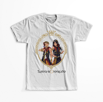 Koszulka Biała - Twisted Wonderland SCARABIA WYBIERZ KOLOR KOSZULKI I FASON
