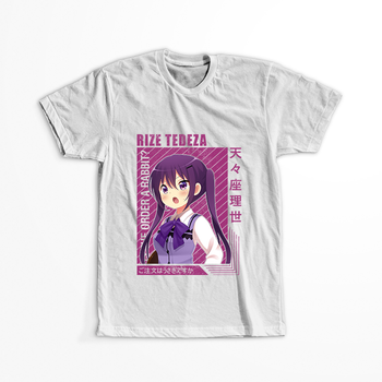 Koszulka Biała - Is the Order a Rabbit?  - WYBIERZ KOLOR KOSZULKI I FASON