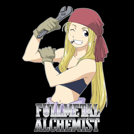 Koszulka Biała Fullmetal Alchemist - WYBIERZ KOLOR KOSZULKI I FASON