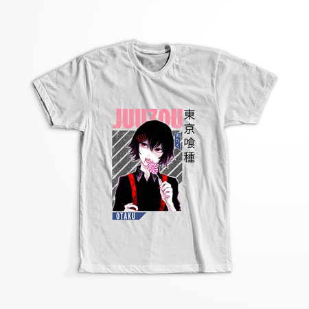 Koszulka Biała Tokyo Ghoul - WYBIERZ KOLOR KOSZULKI I FASON