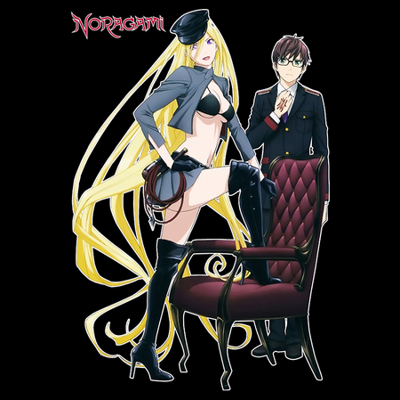 Koszulka Czarna Noragami WYBIERZ KOLOR KOSZULKI I FASON