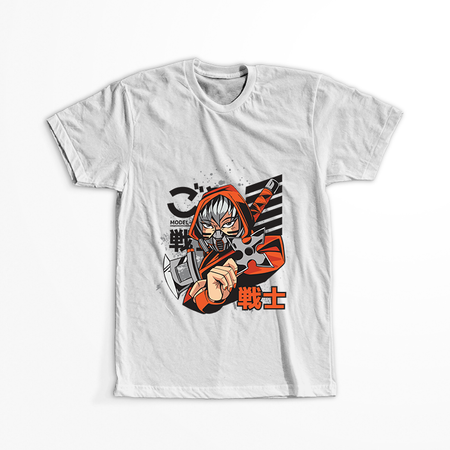 Koszulka Samuraj WYBIERZ KOLOR KOSZULKI I FASON