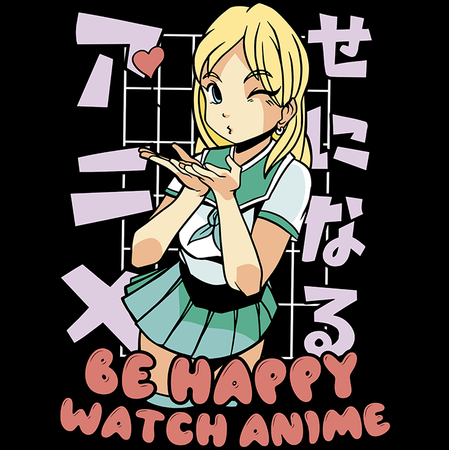 Koszulka Be happy KOLOR KOSZULKI I FASON