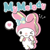 Koszulka Biała - My Melody - WYBIERZ KOLOR KOSZULKI I FASON