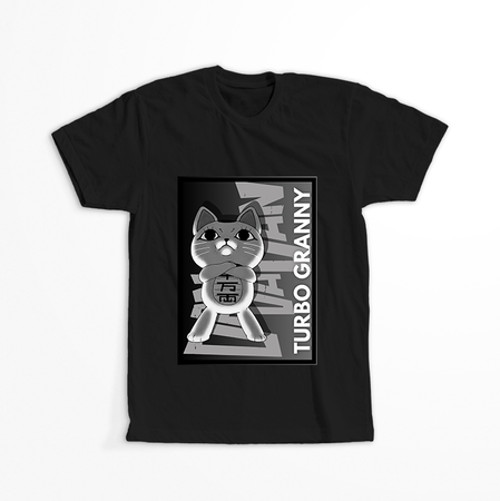 Koszulka Czarna Dandadan - WYBIERZ FASON KOSZULKI