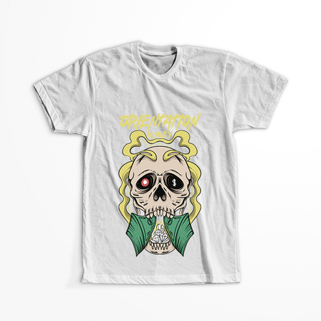 Koszulka Czaszka WYBIERZ KOLOR KOSZULKI I FASON