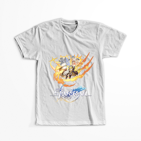 Koszulka Czarna - Honkai Star Rail  - Hook WYBIERZ KOLOR KOSZULKI I FASON