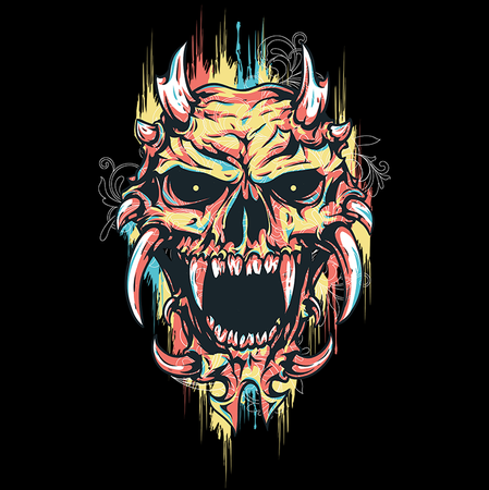 Koszulka Czaszka KOLOR KOSZULKI I FASON