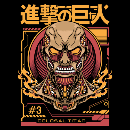 Torba z uszami z Attack on titan