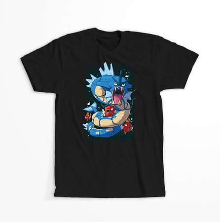 Koszulka Czarna - Pokemon - WYBIERZ KOLOR KOSZULKI I FASON