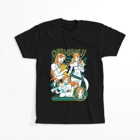 Koszulka Czarna Bleach - WYBIERZ KOLOR KOSZULKI I FASON