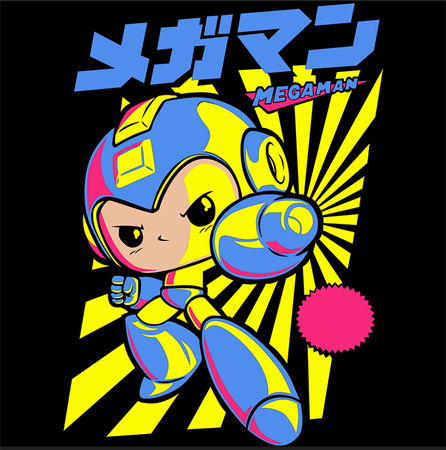 Torba z uszami z Megaman 