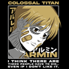 Torba z uszami z Attack on titan