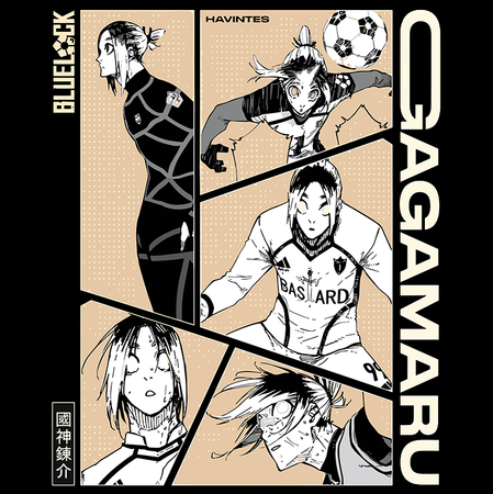 Koszulka Biała - Blue Lock - WYBIERZ KOLOR KOSZULKI I FASON