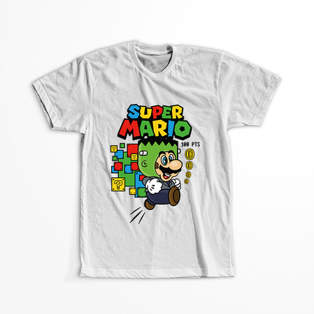 Koszulka Super Mario Bros. WYBIERZ KOLOR KOSZULKI I FASON