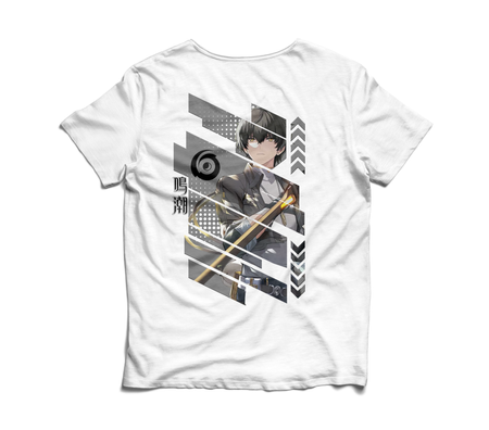 Koszulka Biała Wuthering Waves - WYBIERZ FASON I KOLOR KOSZULKI 