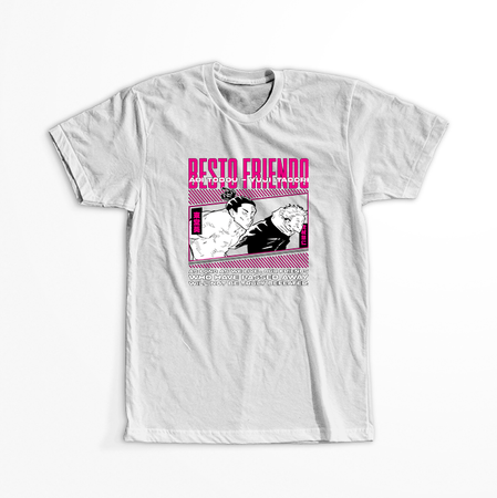 Koszulka Biała Jujutsu Kaisen - WYBIERZ KOLOR KOSZULKI I FASON