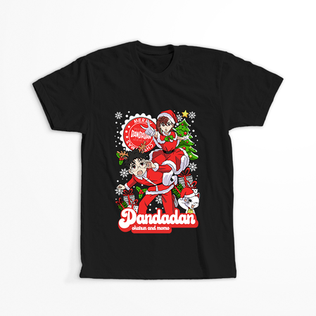 Koszulka Czarna Dandadan - WYBIERZ FASON KOSZULKI