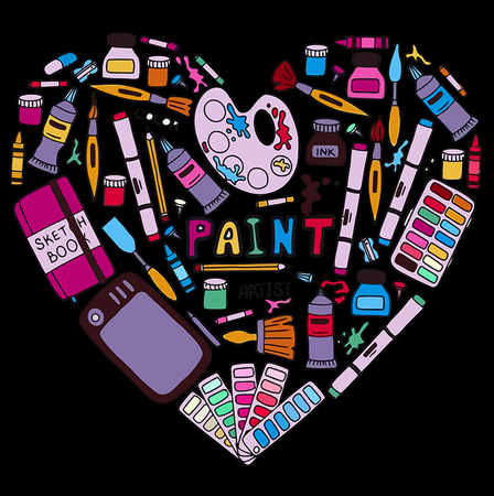 Koszulka Malarstwo WYBIERZ KOLOR KOSZULKI I FASON